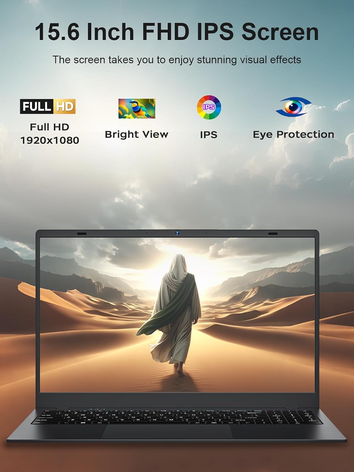 BLUEING 15.6-Inch Laptop Computer, Gold 6500Y Processor (Up to 3.4GHz), 32GB RAM 512GB SSD, 1080P FHD IPS Display, Win11, Type-C, HDMI, USB3.2, BT5.2, WiFi 5, Laptops
