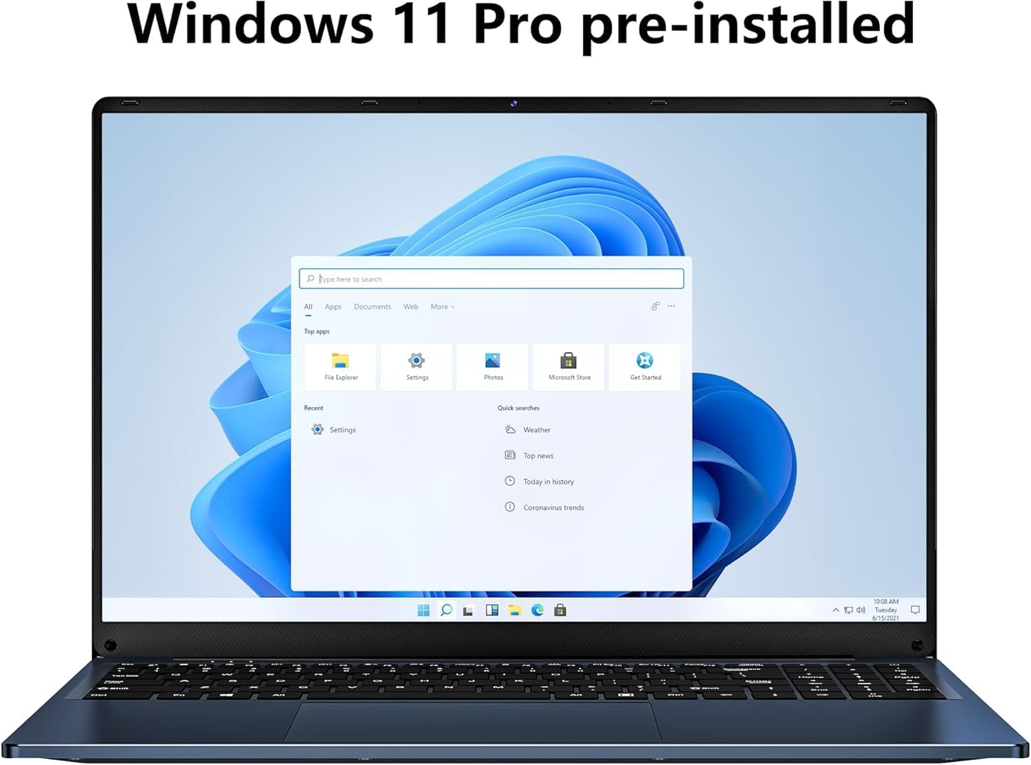 FUNYET Laptop Computer, Gaming Laptops 2026, 16 Inch Lap Top PC Windows 11 Pro, 16GB RAM 1TB SSD, Intel N150 Processor(up to 3.6GHz), Office 365, Backlit Keyboard, 2-Year Warranty, Students, Business