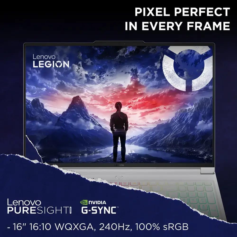 Lenovo Legion 7i 16 Inch Gaming Laptop, Intel i7-14700HX(Up to 5.5 GHz, Beat i9-13900HX), NVIDIA RTX 4060, 16' LCD IPS WQXGA 240Hz, 64 GB DDR5, 1 TB SSD, Wi-Fi 6E, Windows 11 Pro, MS Office Pro