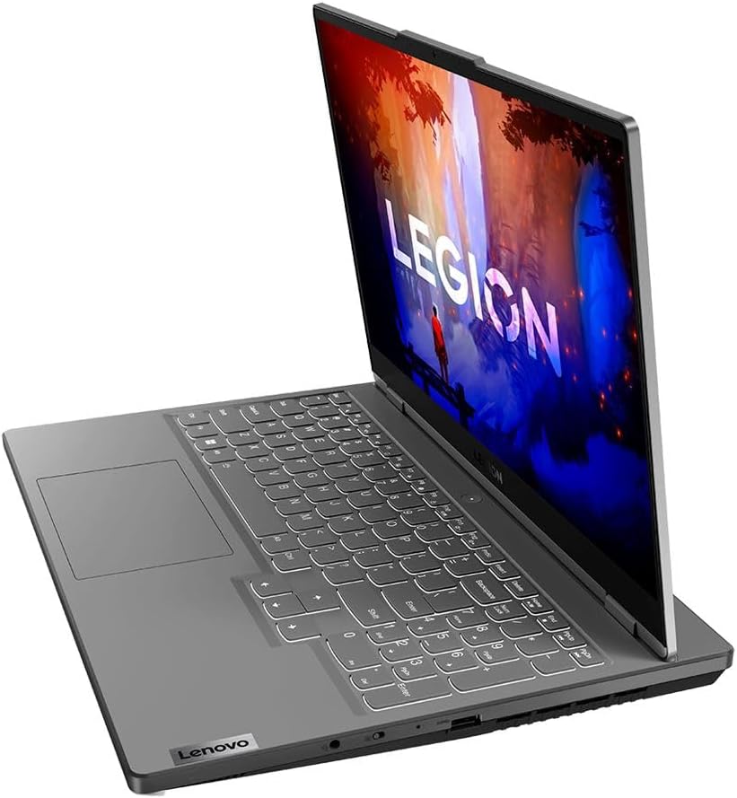 Lenovo Legion 5 Gaming Laptop: 15.6' FHD 1920x1080 144Hz • AMD Ryzen 7 7840HS • 16 GB DDR5 SDRAM • 512 GB NVMe SSD • W11H • Wi-Fi 6 Numeric Keypad NVIDIA GeForce RTX 4060