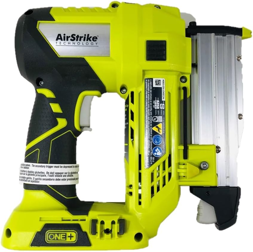 Ryobi 18-Volt Air Strike 23 Gauge 1-3/8' Cordless Headless Pin Nailer P318, Battery and Charger Combo Kit (Bulk Packaged)