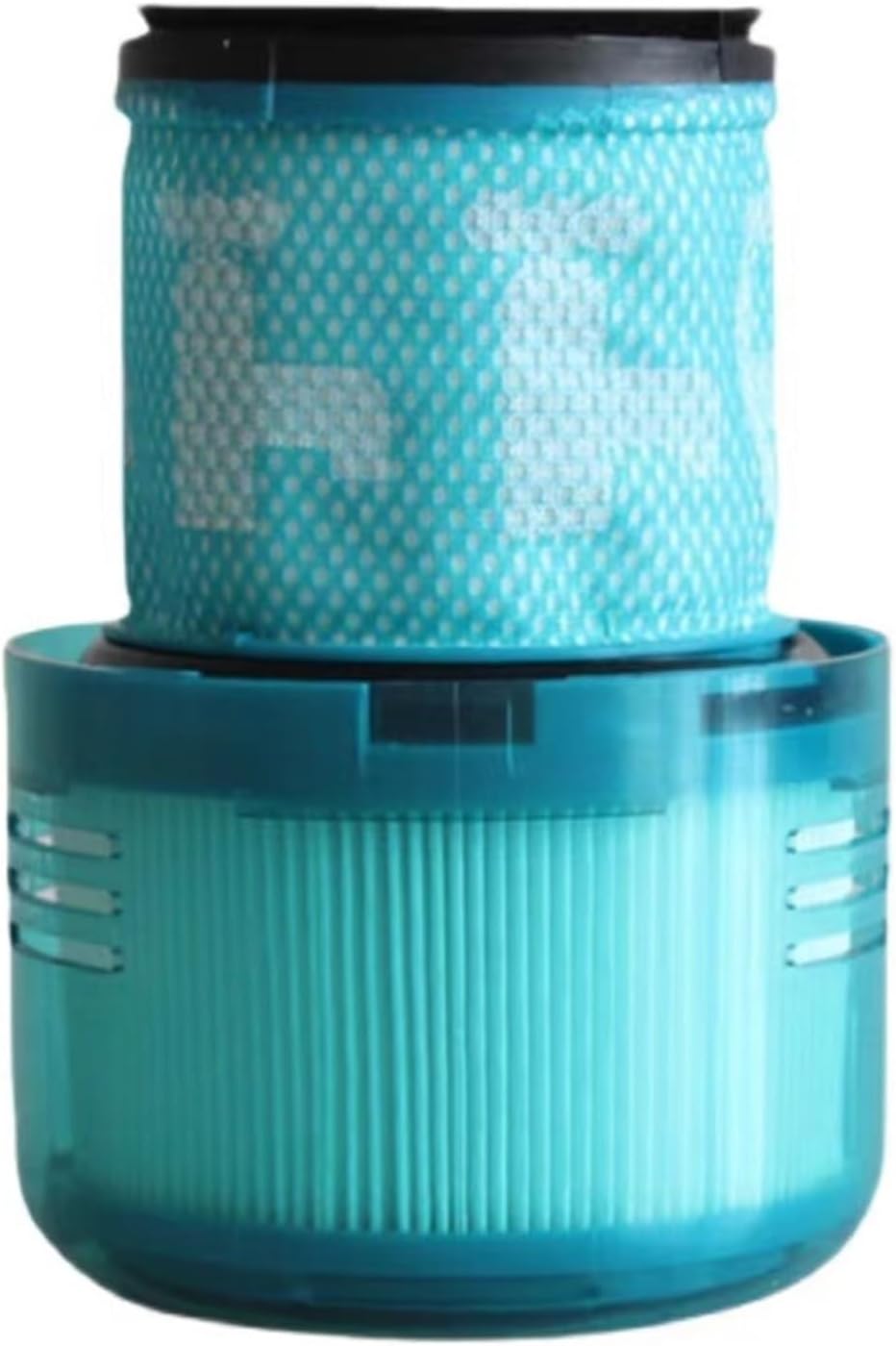 Compatible for Dyson V15。 Hepa Filter Robot Vacuum Cleaner Accessories V15 Washable Detect Vacuum Filters Replaceable Parts (Color : 12pcs)