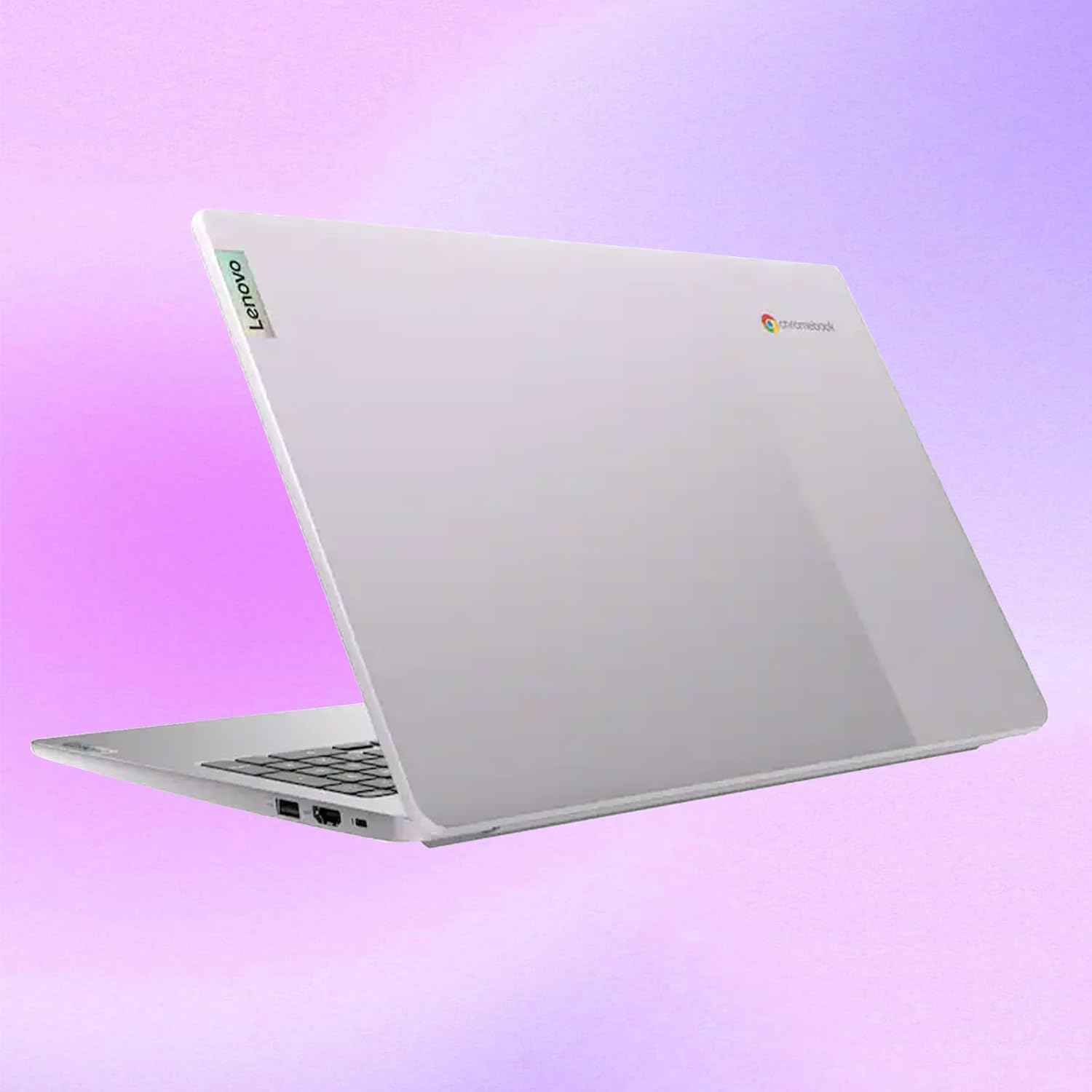 Lenovo 15.6' FHD Chromebook-Intel Quad-Core N4120(> N4020) 4GB RAM,192GB Storage,(64GB eMMC+128GB SDCard),with Privacy Camera,Wi-Fi6,HDMI1.4,Chrome OS,Artic Grey