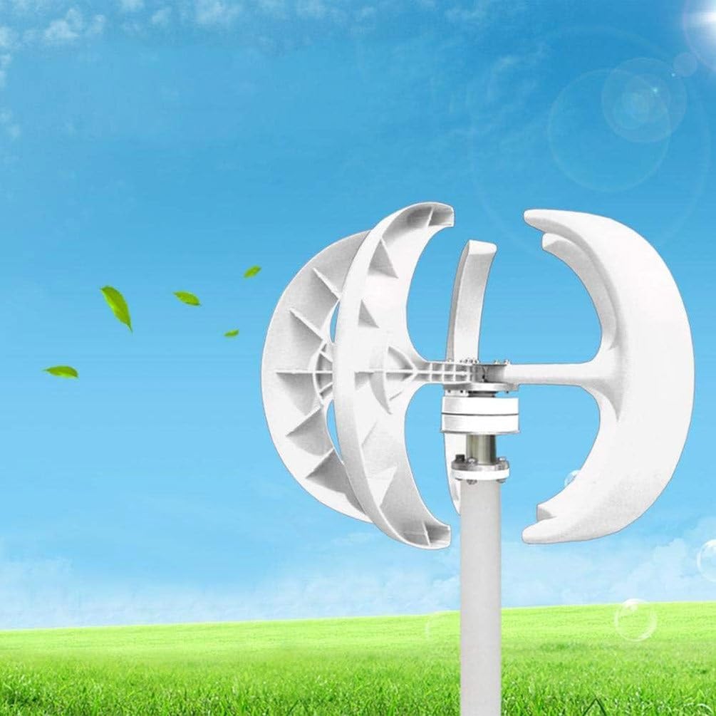 '400W 600W 800W 1000W 1200W No Noise Vertical Wind Turbine Generator Kit - 12V/24V Portable Power for Home Use, Eco-Friendly Renewable Energy Solution'