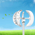 '400W 600W 800W 1000W 1200W No Noise Vertical Wind Turbine Generator Kit - 12V/24V Portable Power for Home Use, Eco-Friendly Renewable Energy Solution'