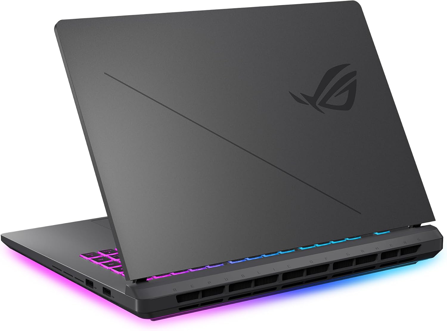 ASUS ROG Strix G16 Gaming Laptop, Intel i7-14650HX, 32 GB DDR5 RAM, 2 TB PCIe SSD, 16' FHD+ (1920x1200) Display, Nvidia G-Force RTX 5060, 4-Zone RGB Keyboard, W11 Home, Eclipse Gray