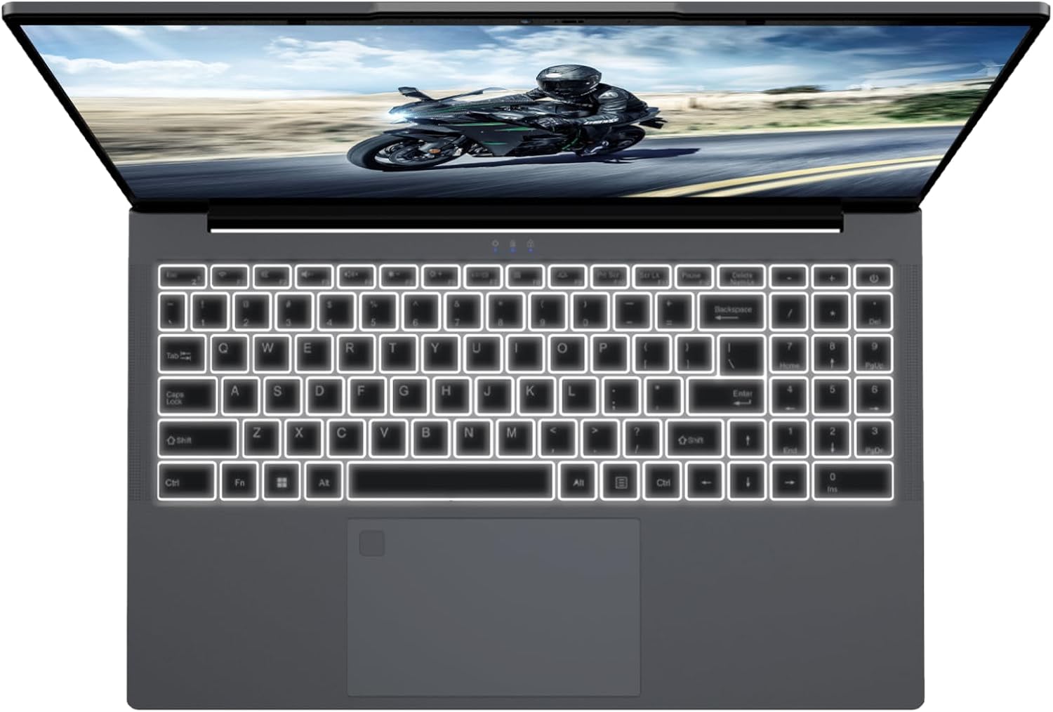 15.6 Inch Gaming Laptop - AMD Ryzen 7 5825U Processor (8C/16T,2.0-4.5GHz),AMD Radeon Graphics,32GB DDR4 RAM 1TB NVMe SSD Laptop Computer with Backlit KB,Fingerprint Reader,Webcam Switch (32GB | 1TB)