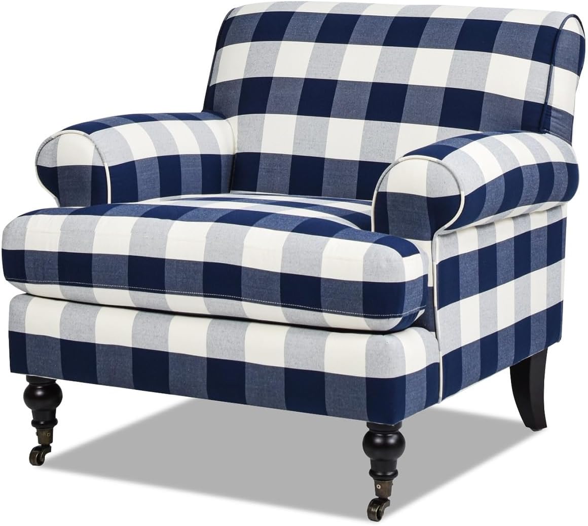 Jennifer Taylor Home Alana Lawson Large Comfortable Living Room Accent Chair