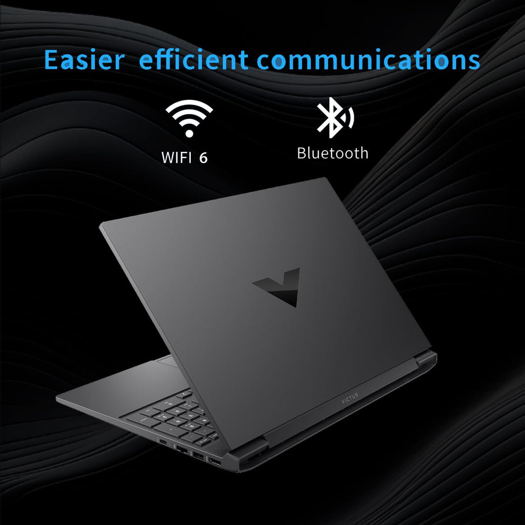 HP Victus 15.6 Ryzen 5 Gaming Laptop, 15.6 FHD 144Hz, Ryzen 5 7535HS (Beats Intel i5-13420H), AMD Radeon RX 6550M (Beats Nvidia GeForce RTX 3050), 64GB DDR5 RAM, 1TB SSD, Backlit KB, Windows 11 Home