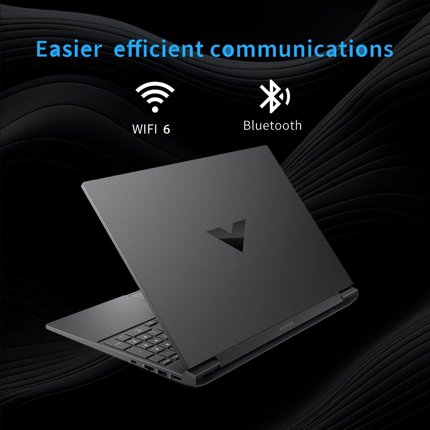 HP Victus 15.6 Ryzen 5 Gaming Laptop, 15.6 FHD 144Hz, Ryzen 5 7535HS (Beats Intel i5-13420H), AMD Radeon RX 6550M (Beats Nvidia GeForce RTX 3050), 32GB DDR5 RAM, 1TB SSD, Backlit KB, Windows 11 Home