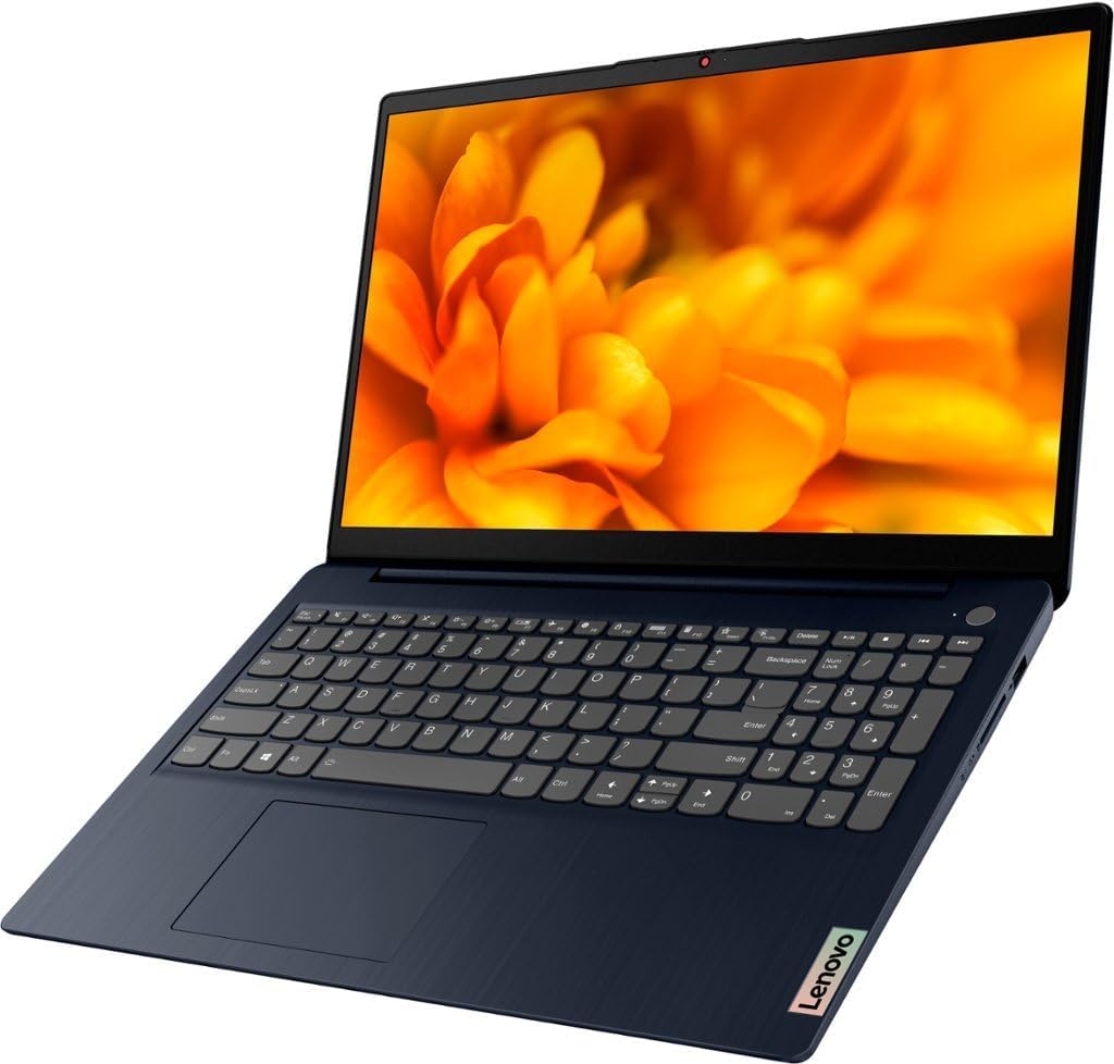 Lenovo Ideapad 3i 15.6' FHD Touch Laptop, Intel Core i5-1155G7, 8GB DDR4 RAM, 512GB SSD, Webcam, Wi-Fi 5, Bluetooth, Windows 11, Abyss Blue, W/GaLiMu