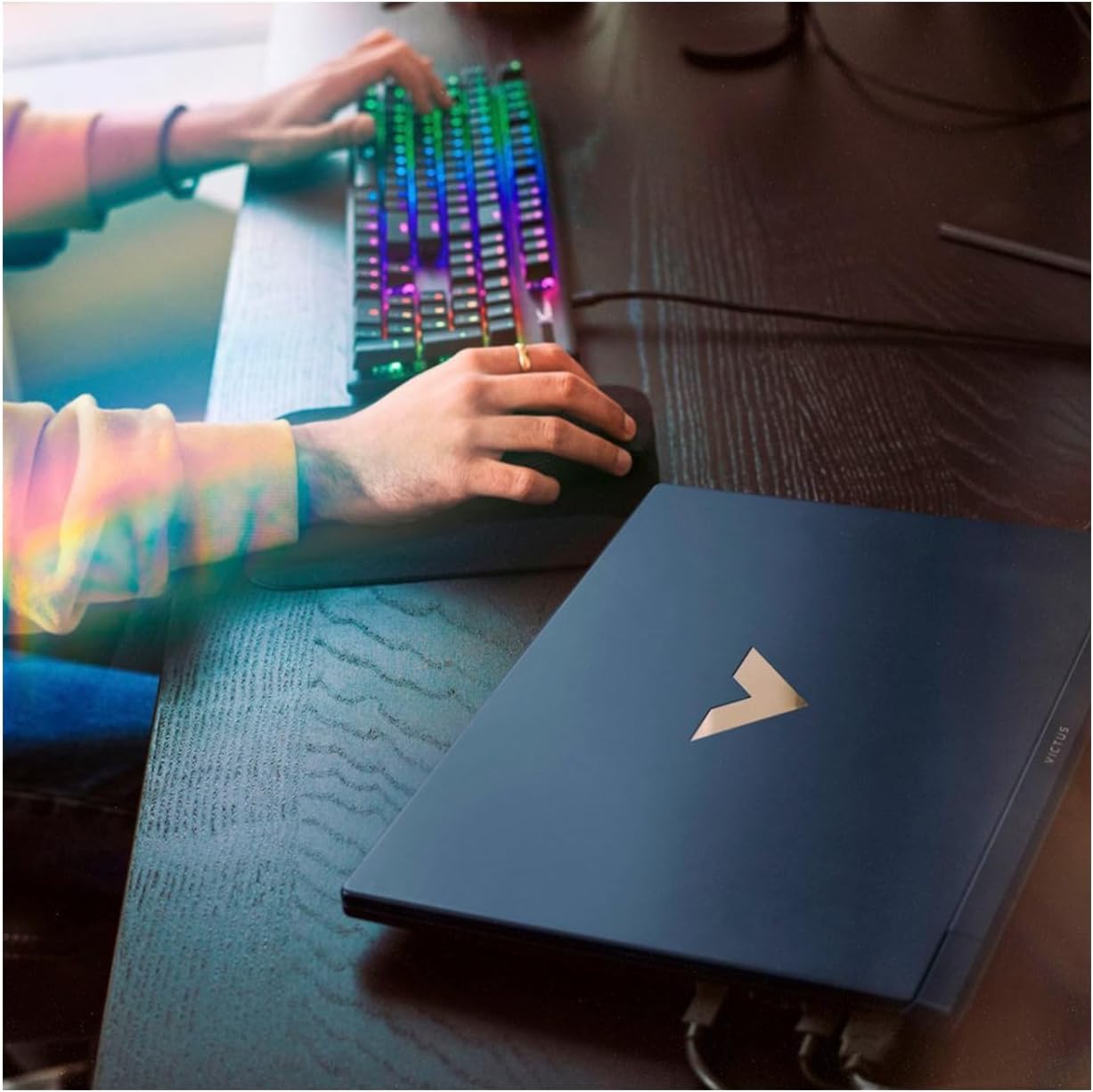 HP Victus Gaming Laptop, 15.6' FHD Display, 12th Gen 8-Core i5 12450H (Up to 4.40 GHz), GeForce RTX 3050, 32GB RAM, 1TB PCle 4.0, Backlit KB, Keypad, WiFi 6, RJ45, USB-C, PDG HDMI Cable, Win 11 Pro