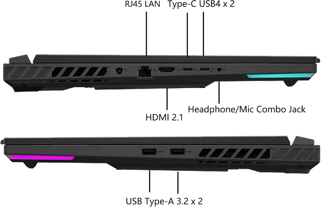 ASUS ROG Strix G18 G814 Gaming Laptop | 18' 2560x1600 240Hz (100% DCI-P3) | AMD 16-core Ryzen 9 9955HX (>i9-14900HX) | 32GB DDR5 1TB SSD | GeForce RTX 5070 DLSS4 | RGB Backlit Win11 w/DLCA Accessory