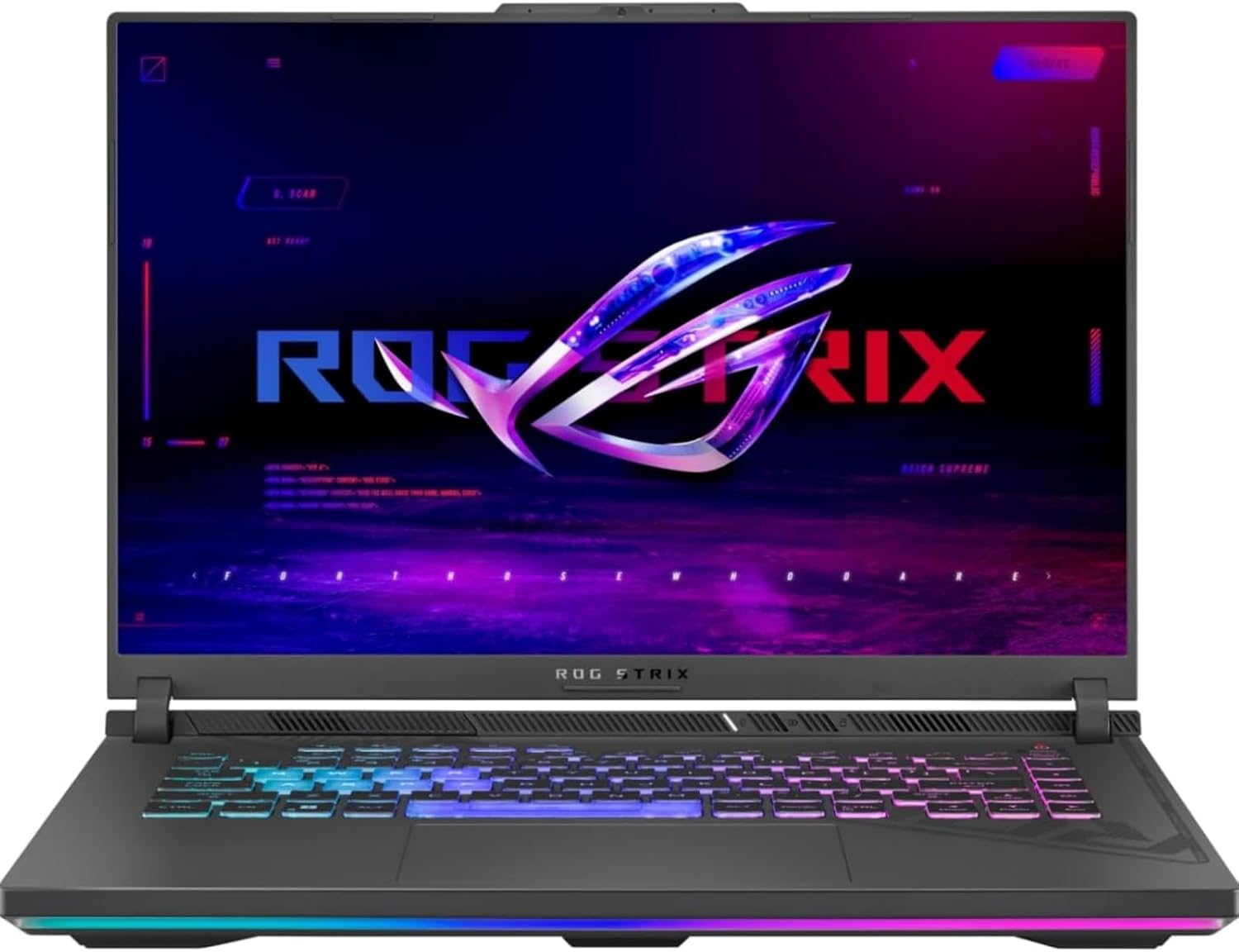 ASUS ROG Strix G16 Gaming Laptop, AMD Ryzen 9 8940HX, 64GB DDR5, 4TB Gen 4 SSD, 16'' WUXGA Anti-Glare Display, NVIDIA Geforce RTX 5070Ti, Windows 11 Pro, Dolby Atmos, Hires Audio, w/Accessories