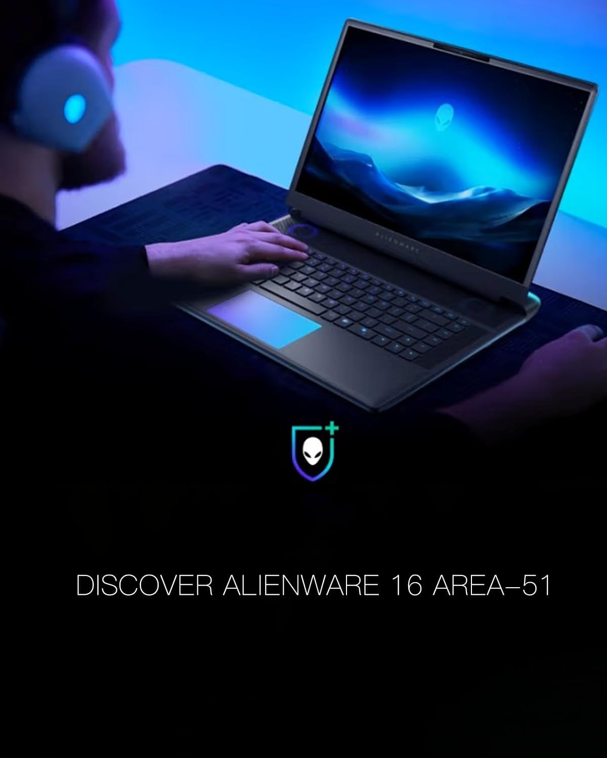 Alienware 16 Area 51 Gaming Laptop, NVIDIA RTX 5080 16GB GDDR7, Intel Ultra 9 275HX Up to 5.4GHz, 16' QHD+ 240Hz, Win11 Pro, Backlit KB, External DVD Drive, WiFi 7, 32GB DDR5, 1TB SSD