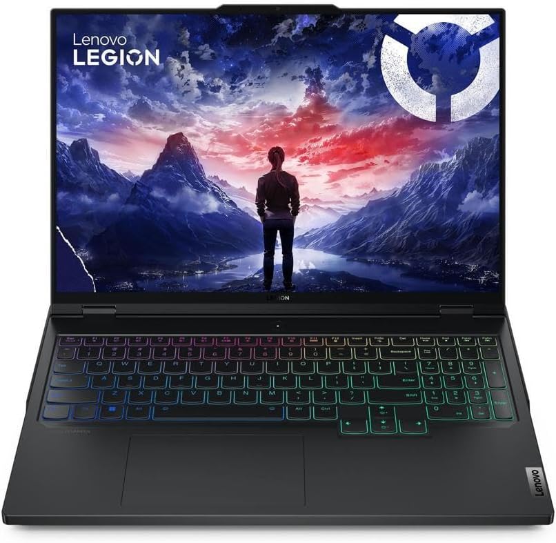 Lenovo Legion Pro 7i Gen 9 16' Gaming Laptop (2024 Model) Intel Core i9-14900HX 24C, NVIDIA GeForce RTX 4090 16GB, 32GB RAM, 2TB (1TB+1TB) NVMe SSD, 16.0' IPS QHD+ 500 nits 240Hz, Windows 11 Home