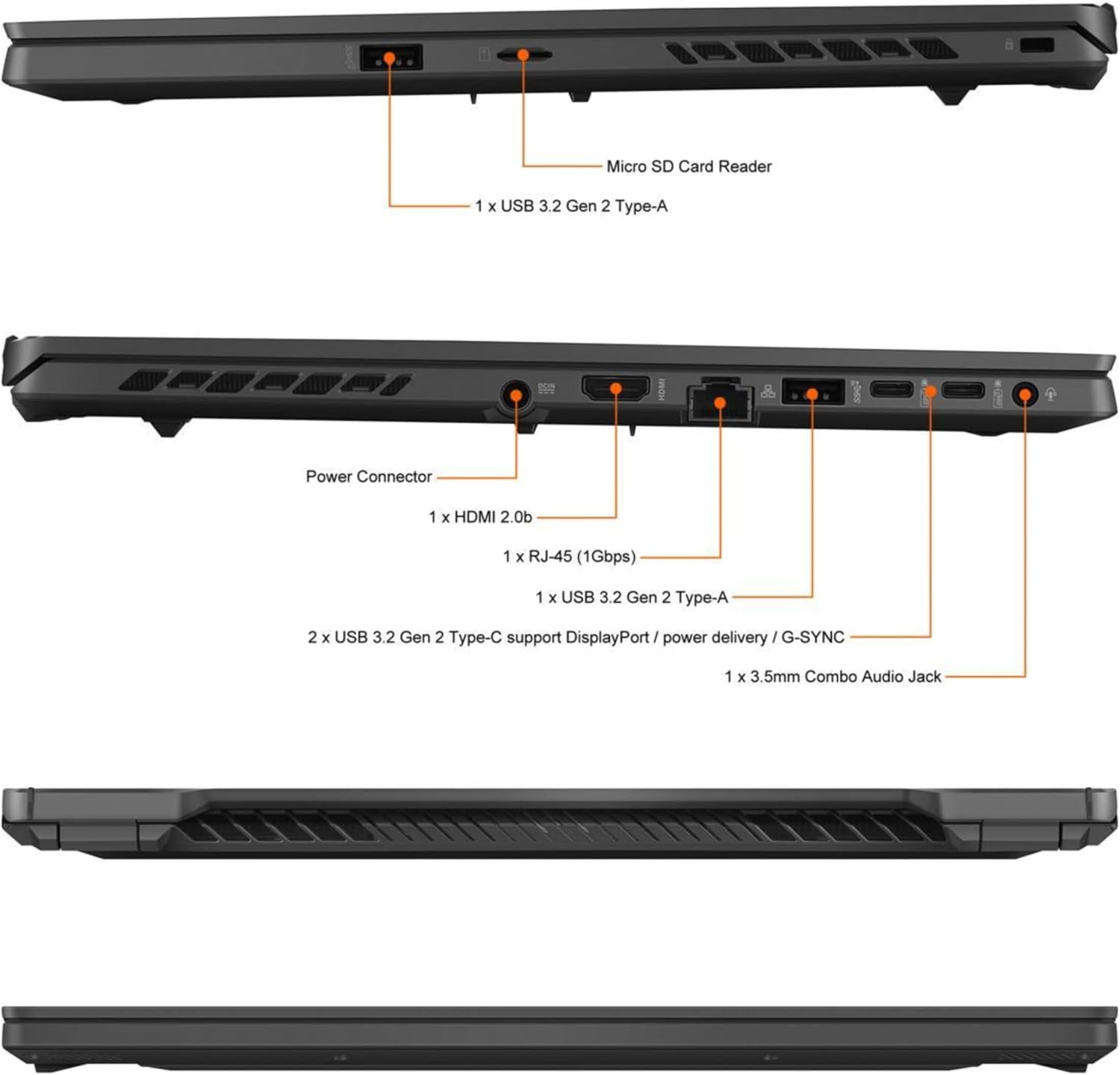 ASUS ROG Zephyrus G15 15.6' 165Hz QHD (2560x1440) Slim Gaming Laptop, 8 Cores AMD Ryzen 9 5900HS, GeForce RTX 3060, 100% DCI-P3 Pantone, RGB Backlit KB, Wi-Fi 6 (40GB RAM | 2TB PCIe SSD)