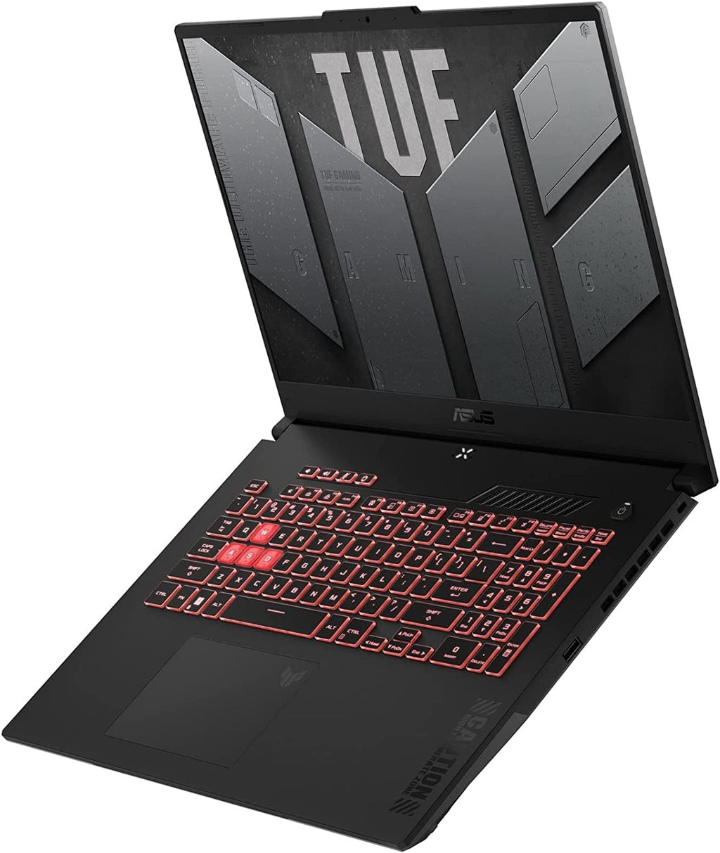 ASUS TUF Gaming Laptop, 17.3' 1920 x 1080 144Hz, AMD Ryzen 7 7735HS 8-Core, NVIDIA Geforce RTX 4050 6GB, 32GB DDR5, 1TB SSD, Windows 10 Pro, WiFi 6, Bluetooth 5.3, 720p HD Camera, Mecha Gray