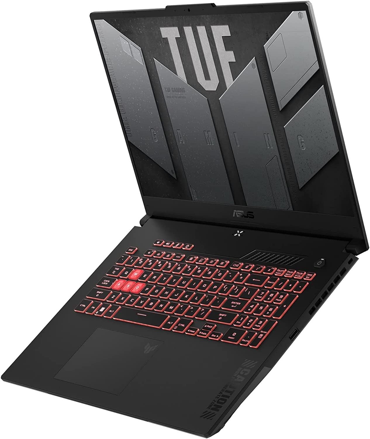 ASUS TUF Gaming Laptop, 17.3' 1920 x 1080 144Hz, AMD Ryzen 7 7735HS 8-Core, NVIDIA Geforce RTX 4050 6GB, 16GB DDR5, 1TB SSD, Windows 11 Pro, WiFi 6, Bluetooth 5.3, 720p HD Camera, Mecha Gray
