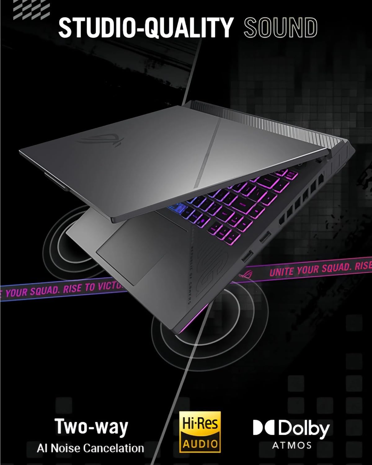 ASUS ROG Strix G16 Gaming Laptop - 16' 165Hz FHD+ - NVIDIA GeForce RTX 5070 Ti - AMD Ryzen 9 8940HX (up to 5.2 GHz) - Win11 Pro, Backlit KB, Wi-Fi 6E, w/Accessoires (32GB DDR5 RAM, 2TB SSD)
