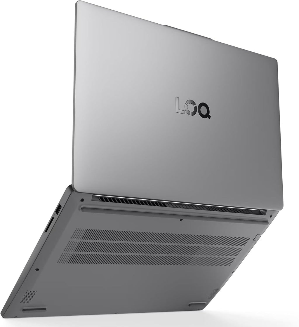 Lenovo LOQ Essential Gaming Laptop, 15.6' FHD 144Hz Display, 8-core Intel Core i5-12450HX, GeForce RTX 3050, 16GB DDR5, 512GB SSD, Wi-Fi 6, RJ-45, USB-C, HDMI, Card Reader, Non-Backlit, Win 11 Home