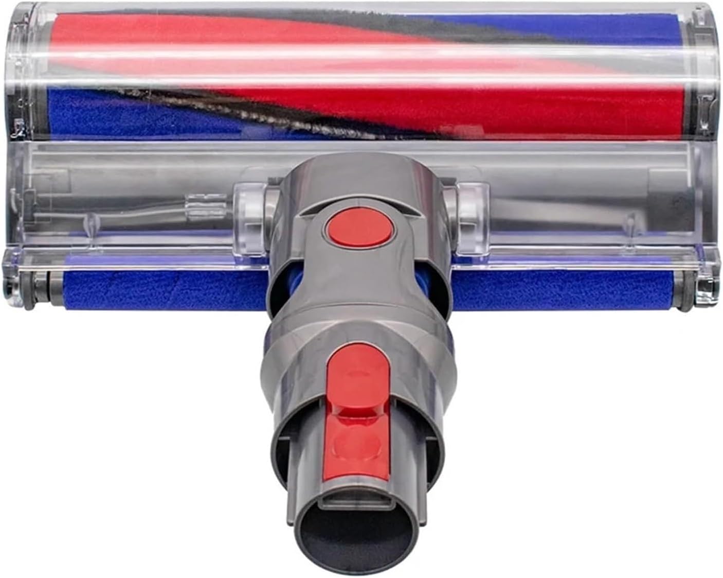 Replacement Soft Roller Cleaner Head， Compatible For Dyson ，V7 V8 V10 V11 V15 SV10 SV12 SV14， Hardwood Floor Attachment Flexible Big Rollers