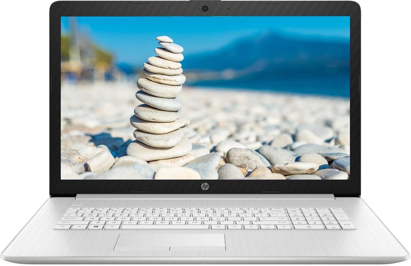 HP 2022 17.3' HD+ Display Laptop, 11th Gen Intel Core i3-1115G4(Up to 4.1GHz, Beat i5-1030G7), 16GB DDR4 RAM, 1TB PCIe SSD, Bluetooth, HDMI, Webcam, Windows 11, Silver, w/ 3in1 Accessories
