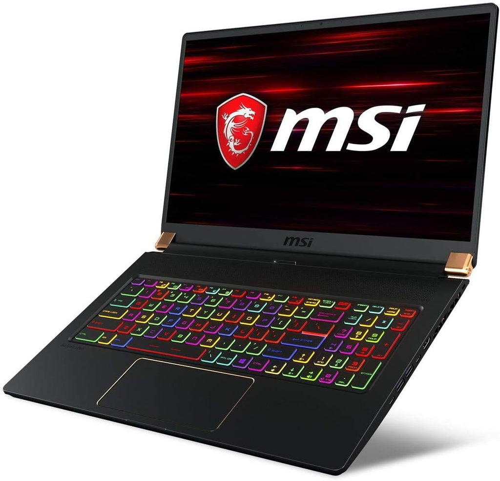MSI GS75 Stealth 10SF-609 17.3' 240Hz Ultra Thin and Light Gaming Laptop Intel Core i7-10875H RTX2070 32GB 512GB NVMe SSD Win10PRO VR Ready