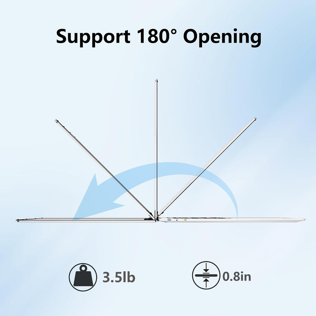FUNYET 2026 Gaming Laptop Computer Windows 11 Pro, 16 Inch Lap Top PC, 16GB RAM 512GB SSD, Intel 12th Gen N100 Processor(up to 3.4GHz), Backlit Keyboard, Fingerprint Unlock, Office 365, Business