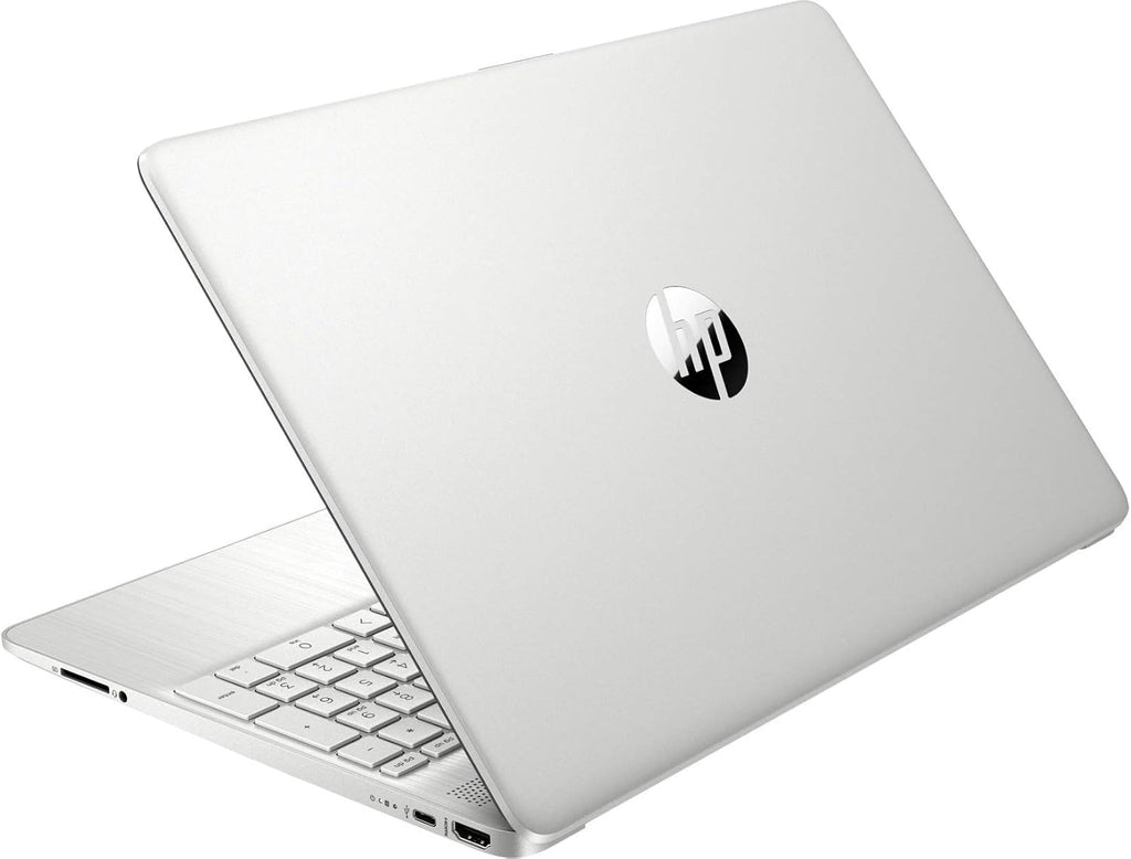 HP 15 Notebook, 15.6' HD Screen Laptop, Intel Core i3-1115G4, 32GB DDR4 RAM, 1TB SSD, Webcam, HDMI, Wi-Fi, Windows 11 Home, Natural Silver