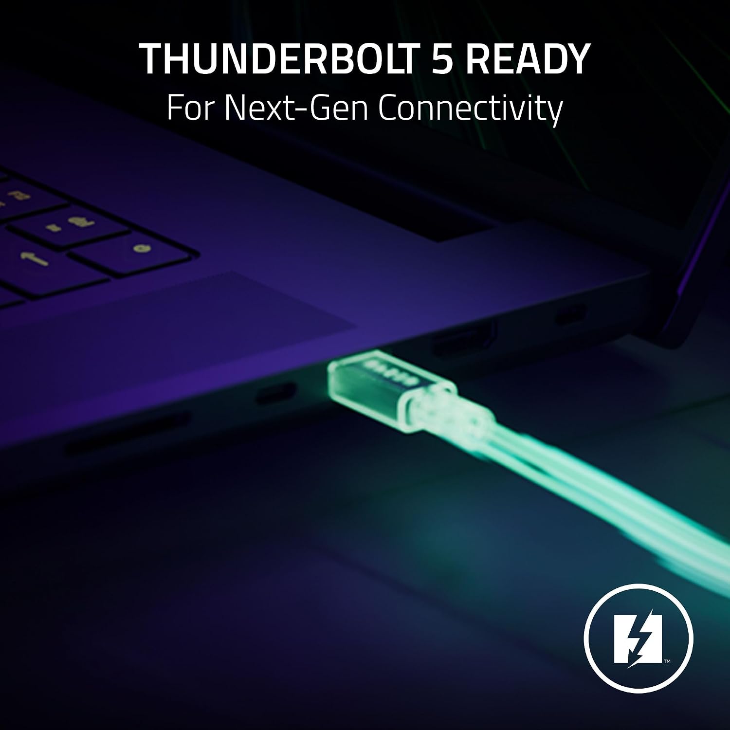 Razer Thunderbolt 5 Dock: 11 Port Docking Station with M.2 SSD Slot - 120Gbps Transfer Speeds - 3X 4K Displays at 144 Hz on TB5/4 Laptops - 140W PD Charging - Active Cooling - TB Share - Mercury