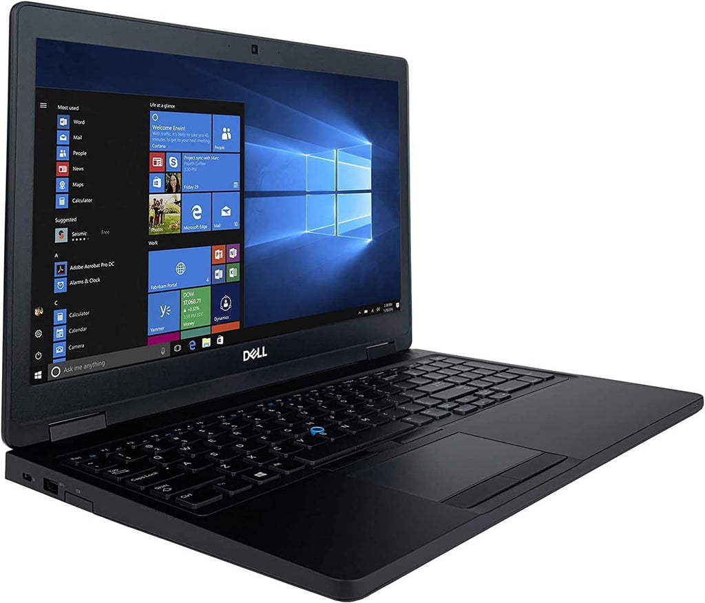 Dell Latitude 5580 Workstation Laptop | Intel Core i7 7th Gen CPU | 32 GB RAM - 1 TB SSD | 15.6' Display with Webcam | Wi-Fi | Bluetooth | HDMI Port | Microsoft Office | Windows 11 (Renewed)