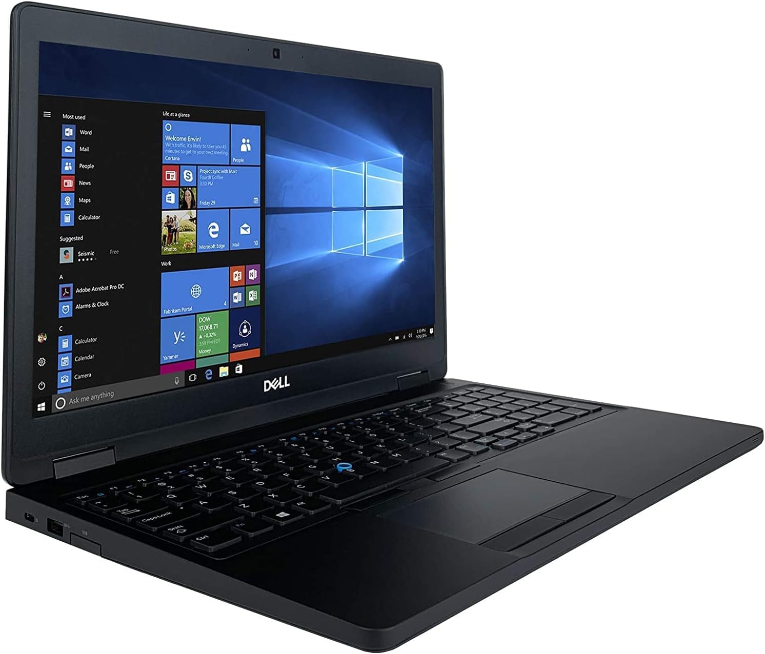 Dell Latitude 5580 Workstation Laptop | Intel Core i7 7th Gen CPU | 32 GB RAM - 1 TB SSD | 15.6' Display with Webcam | Wi-Fi | Bluetooth | HDMI Port | Microsoft Office | Windows 11 (Renewed)