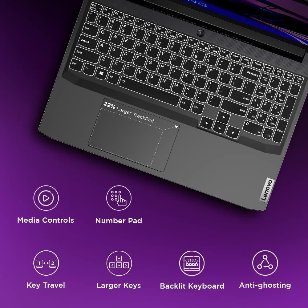 Lenovo LOQ 15 Gaming Laptop - RTX 3050 - Intel Core i5-12450HX Beat AMD Ryzen 7 4800H - 15.6' FHD Display 144Hz - 32GB RAM -1TB PCIe SSD -Backlit Keyboard - Windows 11 - G-SYNC - HDMI Cable