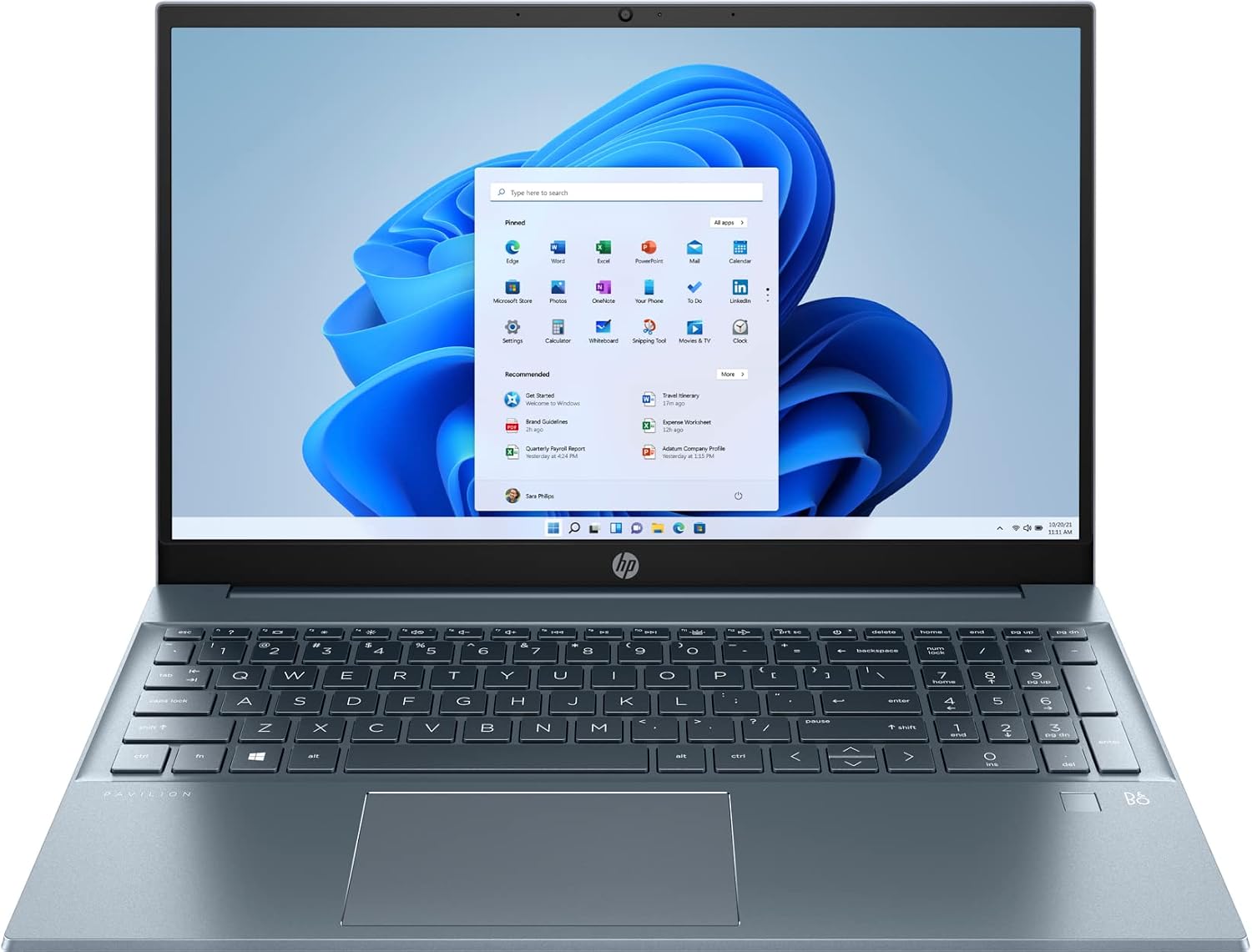 HP 2022 Pavilion 15.6' FHD 1080P IPS Laptop, 8-Core AMD Ryzen 7-5700U(Up to 4.3GHz, Beat i7-1180G7), 32GB RAM, 1TB NVMe SSD, Numpad, HDMI, WiFi, USB-A&C, Fast Charge, Audio by B&O, Win11