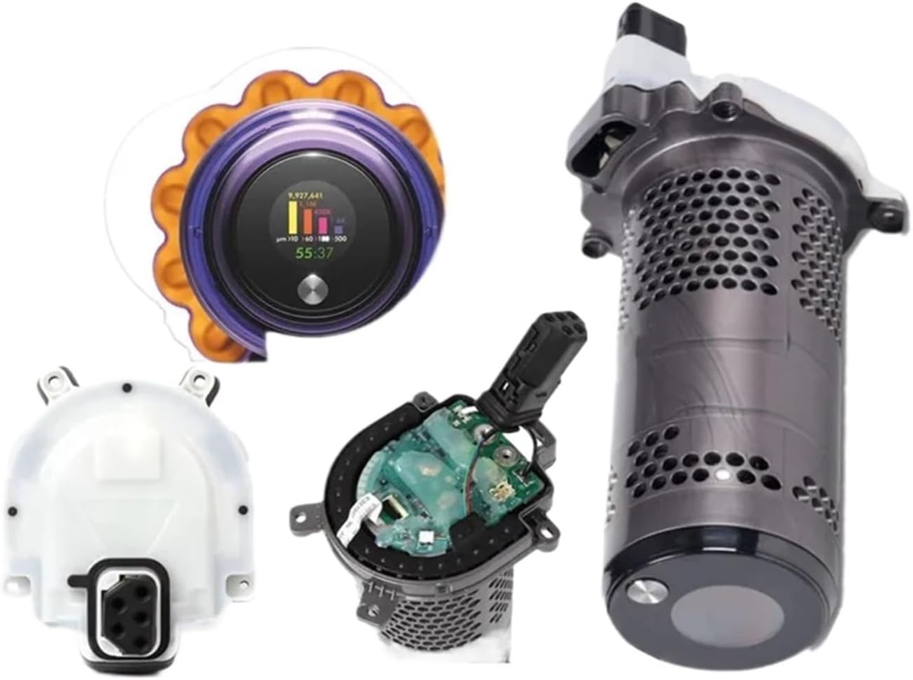 Vacuum Cleaner Motor Compatible for Dyson V15 Detect SV22 Replacement Brushless Motor Circuit Board Fit Animal/Outsize