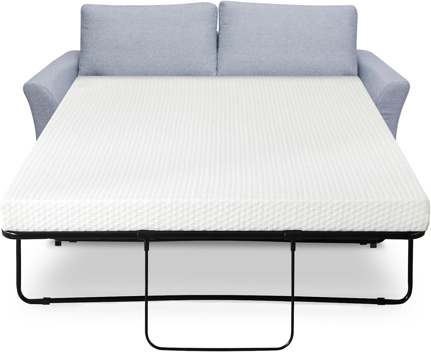 4 inch Full Sofa Mattress with Removable Washable Cover,Replace Pull Out Full Size Sleeper Sofa Mattress for RVs,Daybeds,Boats&Guest Rooms,52x72x4 inch