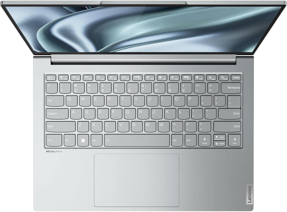 Lenovo IdeaPad Slim 7 14-in 2.8K Touchscreen Laptop Computer - i7, 16GB, 1TB, Cloud Gray - 82SX0002US