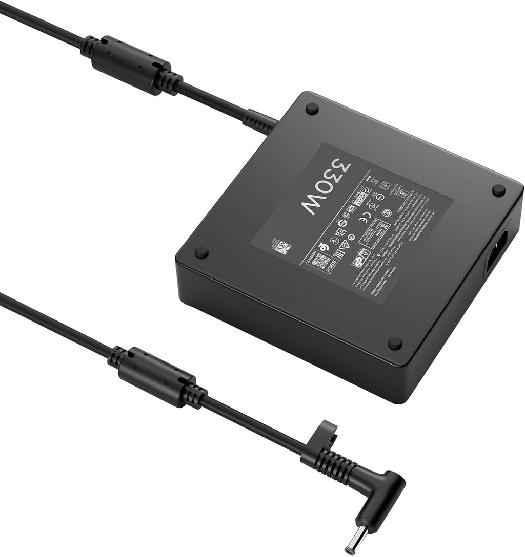 330W Laptop Charger Compatible with HP OMEN 17 Gaming Laptop OMEN 17 17-ck1000 17-ck2000 M34603-001 ADP-330BB TPN-DA60 M34531-003 19.5V/16.92A AC Adapter