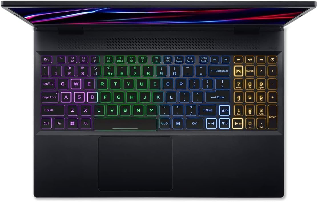 Acer 2023 Nitro 5 AN515 Gaming Laptop: Ryzen 7 6800H, NVidia RTX 3070 Ti, 1TB SSD, 16GB DDR5 RAM, 15.6'' QHD 165Hz Display, Black