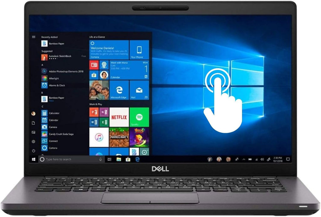 Dell Latitude 5400 Laptop FHD Touchscreen, Intel Core I5-8365U 8th Gen Processor, 32GB Ram, 2TB SSD, Webcam, Type C, HDMI Windows 11 Pro (Renewed)