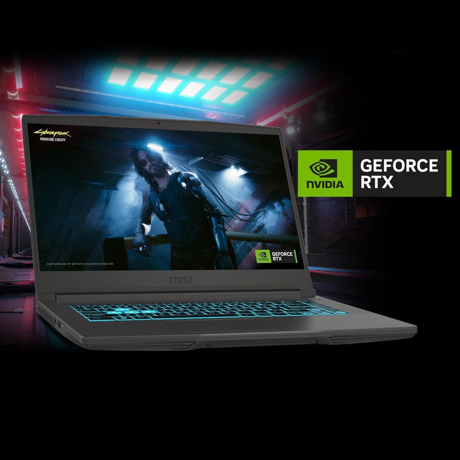 msi Thin 15.6' 144Hz Gaming Laptop Intel® Core Intel i5-13420H NVIDIA GeForce RTX 4050 32GB RAM 1TB NVMe SSD Win11
