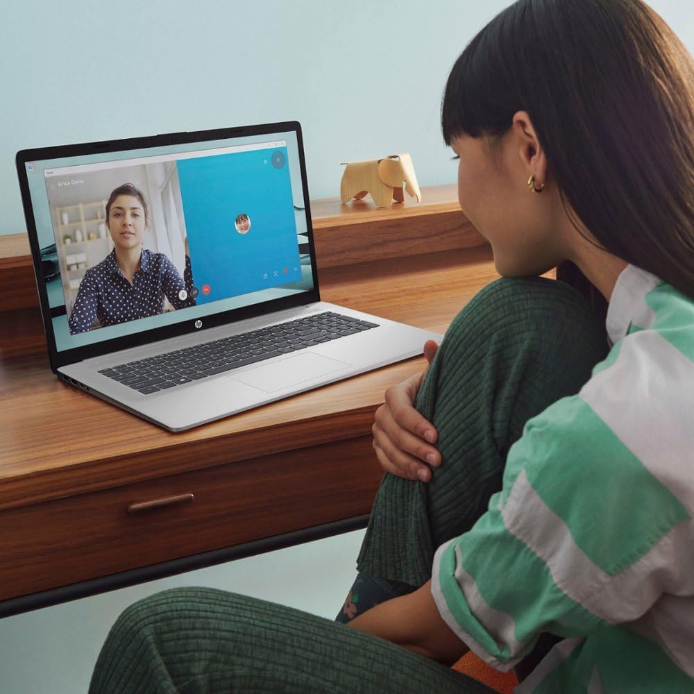 HP 17.3' FHD Business Laptop 2024, 32GB RAM, 1TB SSD, 12th Gen Intel Core i3-1215U (6-Core, Beat i5-1135G7), Wi-Fi, Long Battery Life, Webcam, Numpad, Windows 11 Pro, KyyWee Accessories