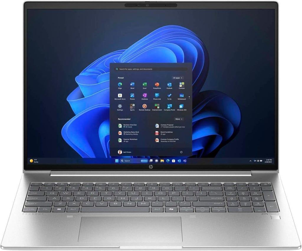 HP ProBook 460 G11 Business Laptop (16' FHD+, Intel Ultra 7 155U, 16GB DDR5 RAM, 512GB SSD) Wolf Security, Backlit Numeric KB, 1080P IR Webcam, Fingerprint Reader, Win 11 Pro, AI PC (Renewed)
