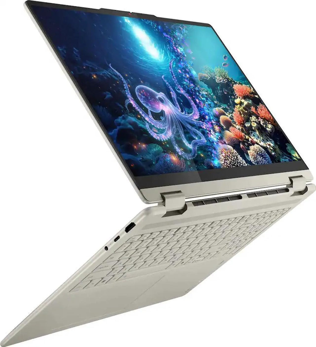 Lenovo Yoga 7 2-in-1 Copilot+ PC 16' WUXGA Touchscreen Laptop|AMD Ryzen AI 5 340|AMD Radeon 840M|Fingerprint|Backlit| 16GB RAM DDR5 | 512GB SSD | Windows 11 Pro |