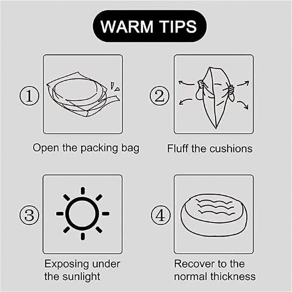 Double Papasan Cushion, Thick Comfortable Hammocks Swing Pads with Ties, Oversized Overstuffed double Papasan Chair Cushion Only (Black), 67in*47in