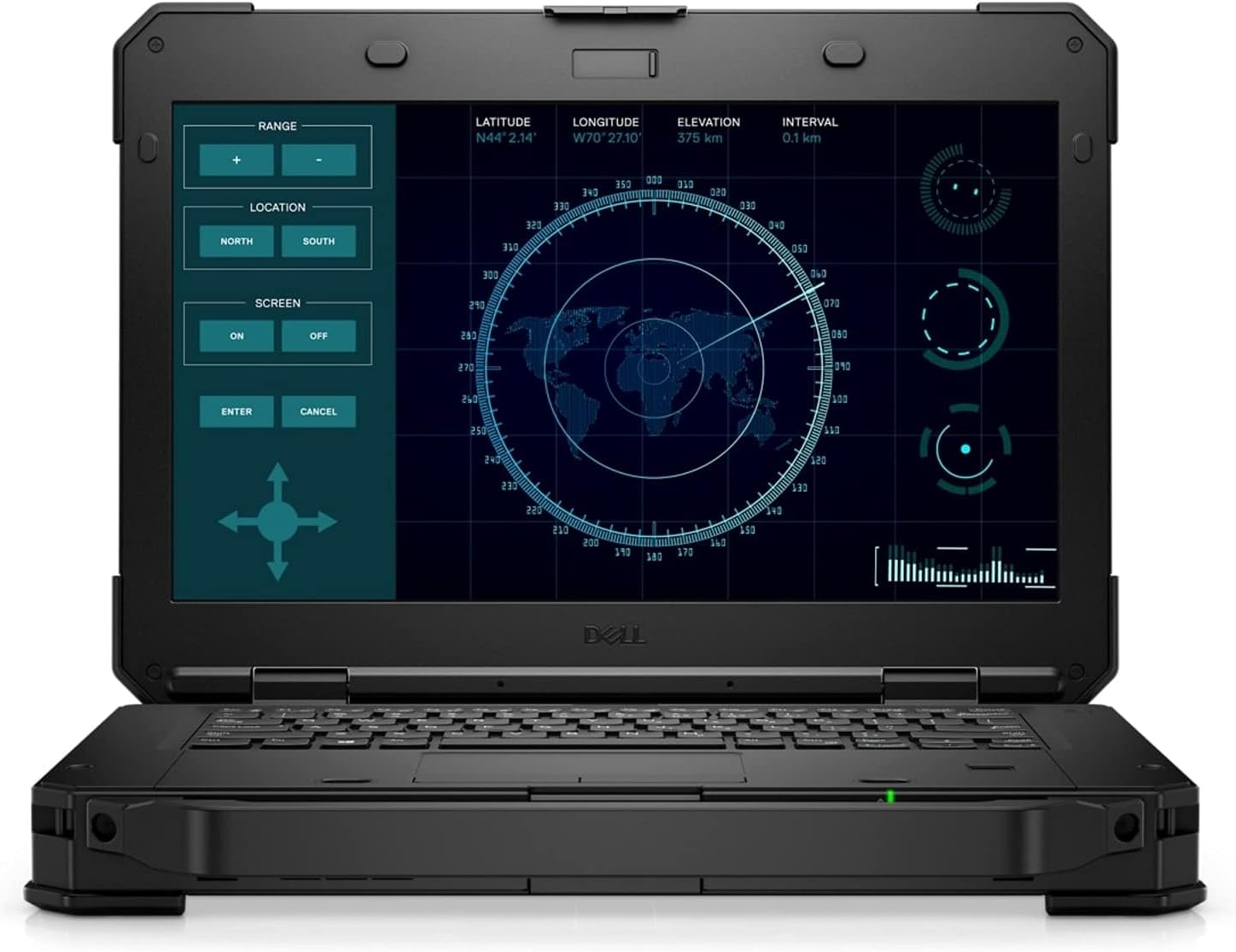 Dell Latitude Rugged 5424 Laptop | 14' 1366x768 HD | Core i5-8350U - 1TB SSD Hard Drive - 32GB RAM | 4 cores @ 3.6 GHz Win 11 Pro Black (Renewed)