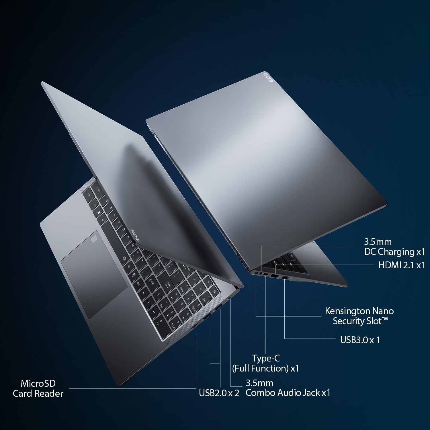 N-one Gaming Laptop, 16' Intel Core i7-13620H 13th Processor 4.9GHz 32GB DDR4 RAM 1TB SSD FHD Display, Windows 11 Numeric Keypad Backlit KB Type-C for Business Student Traditional Laptops PC