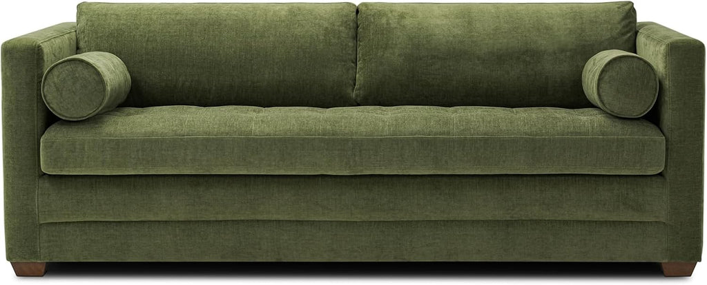 Poly & BARK Napa 82' Pull-Out Sofa Bed – Upholstered Sleeper Sofa with Storage Console and Hidden Mattress – Stylish Sofa Bed for Guest Rooms, Apartments, Living Rooms and More