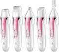 5 in 1 Electric Epilator Set Includes A Shaving Device for Private Parts, A Pubic Knife for The Armpits, A for Cutting The Eyebrows - Precise Hair Removal